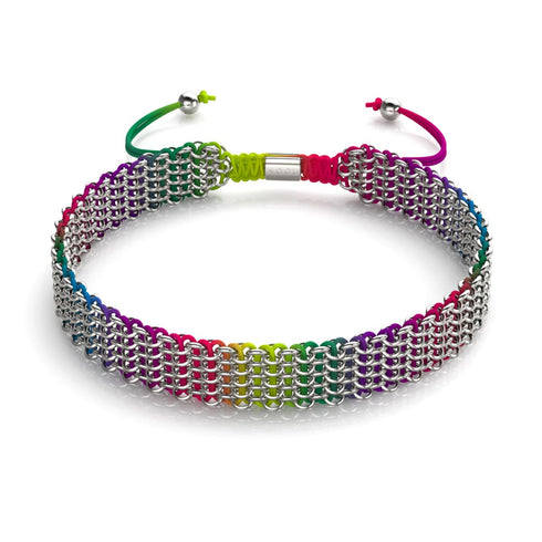 Spectre x Argent | Liens Kismet | Collier ras du cou de luxe